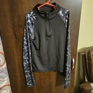 Zone Pro Black Pullover with Gray Accents